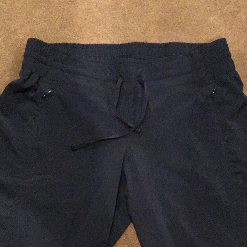Athleta Attitude Jogger Pants, Navy Blue, Size 0. Like New Recycled Poly/Spndx
